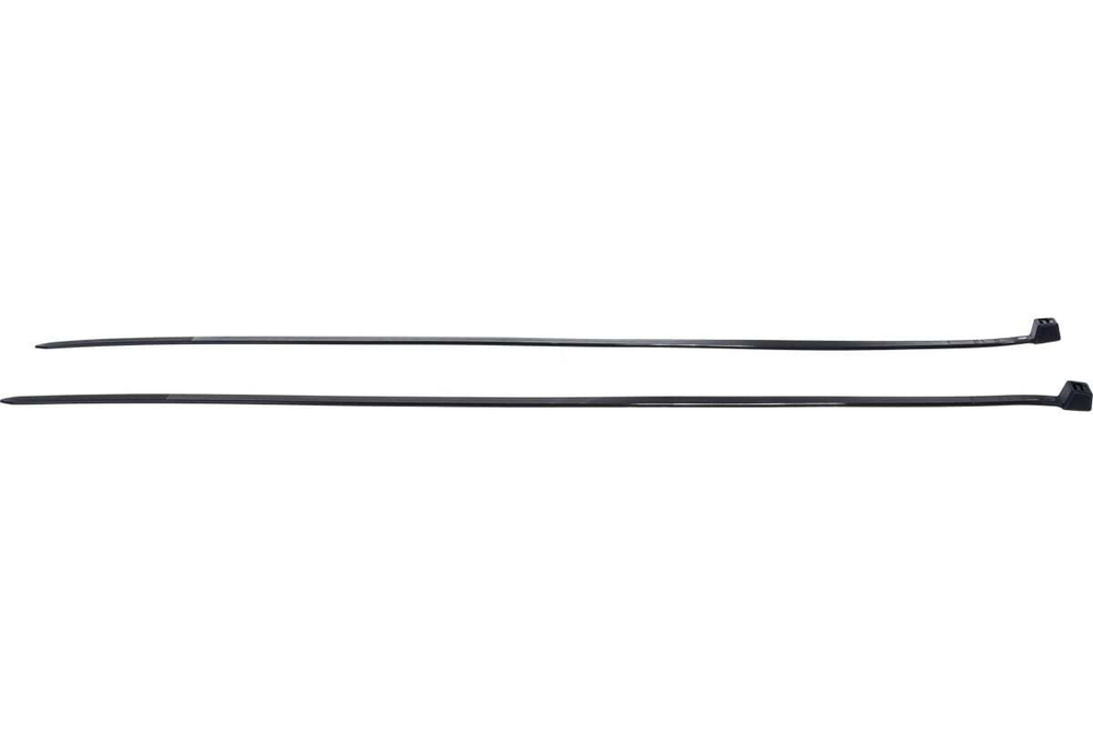 Нейлоновые хомуты Зубр черные, 7.6x400 мм, 50 шт. 309030-76-400
