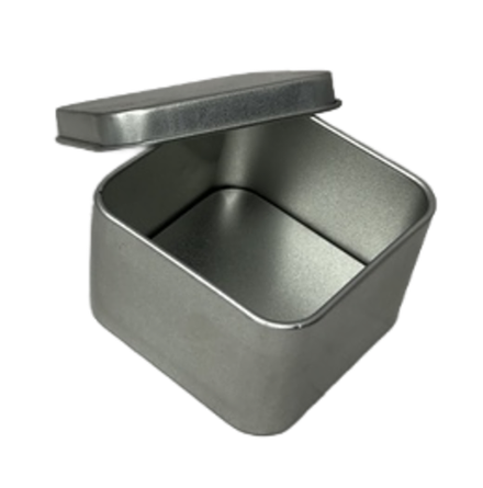 Коробочка подарочная металлическая 6х6х4 см