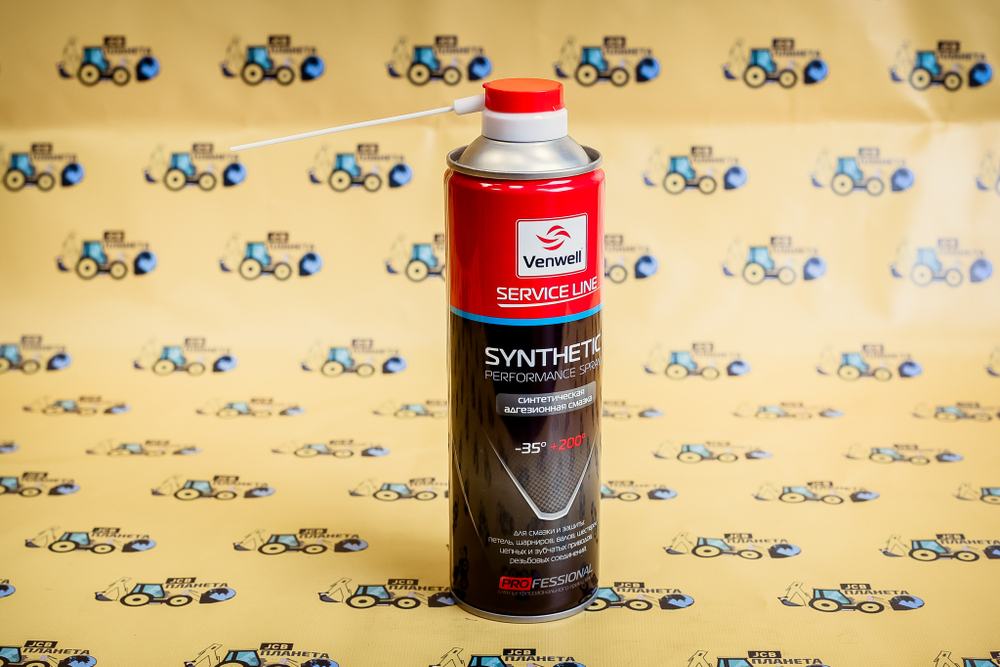 Синтетическая смазка (спрей) Venwell SYNTHETIC Performance Spray  (адгезионная) 500мл для телескопа и аутригеров