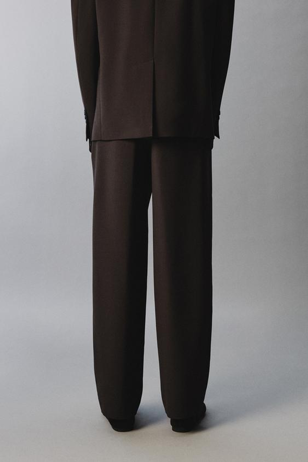 ZARA КОСТЮМНЫЕ БРЮКИ ИЗ 100% ЛЬНА — LIMITED EDITION, КОРИЧНЕВЫЙ