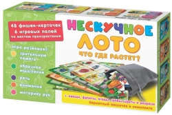 Настольная игра Нескучное лото Что где растет