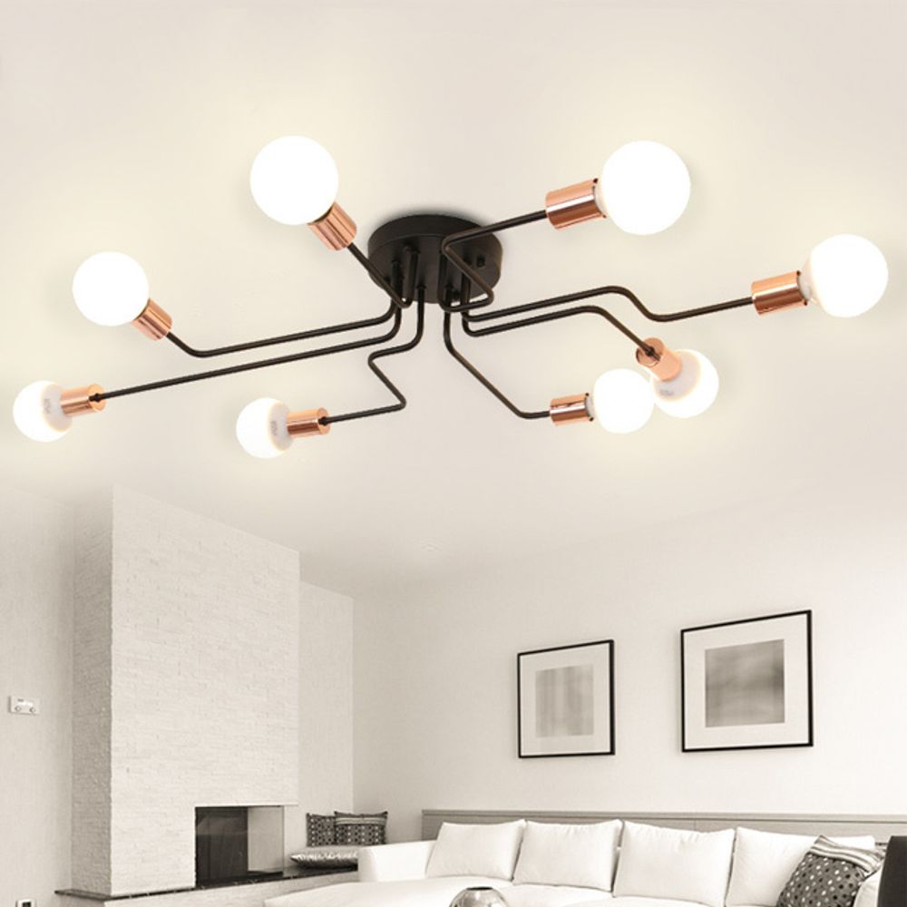 Потолочная Люстра Scheme Gold By Imperiumloft