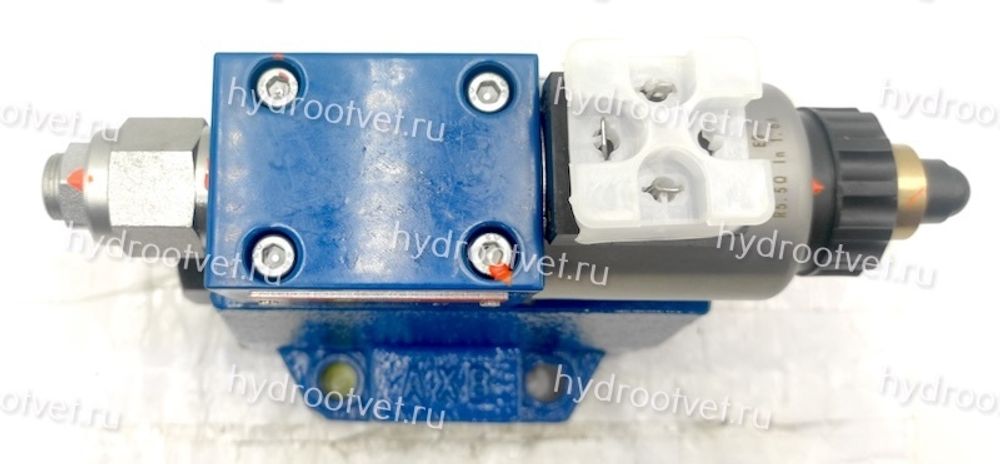 DREM20-6X/200YG24K4V - Пропорциональный редукционный клапана c предохранительным клапаном без усилителя, Ду25, давление регулировки до 200 бар, обратный клапан - есть, уплотнение V = FKM, сигнал управления 1600 мА