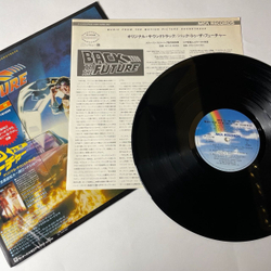 Винтажная виниловая пластинка LP Back To The Future Назад В Будущее Music From The Motion Picture Soundtrack (Japan 1985) (Obi)