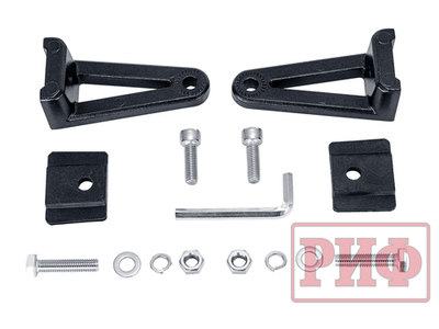 Светодиодная фара водительского света РИФ с ДХО 434 мм 96W