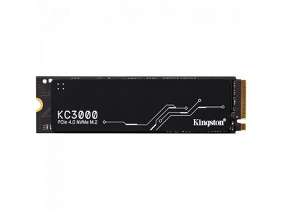 SSD накопитель Kingston KC3000 1ТБ, M.2 2280, PCIe 4.0 x4, NVMe [SKC3000S/1024G]