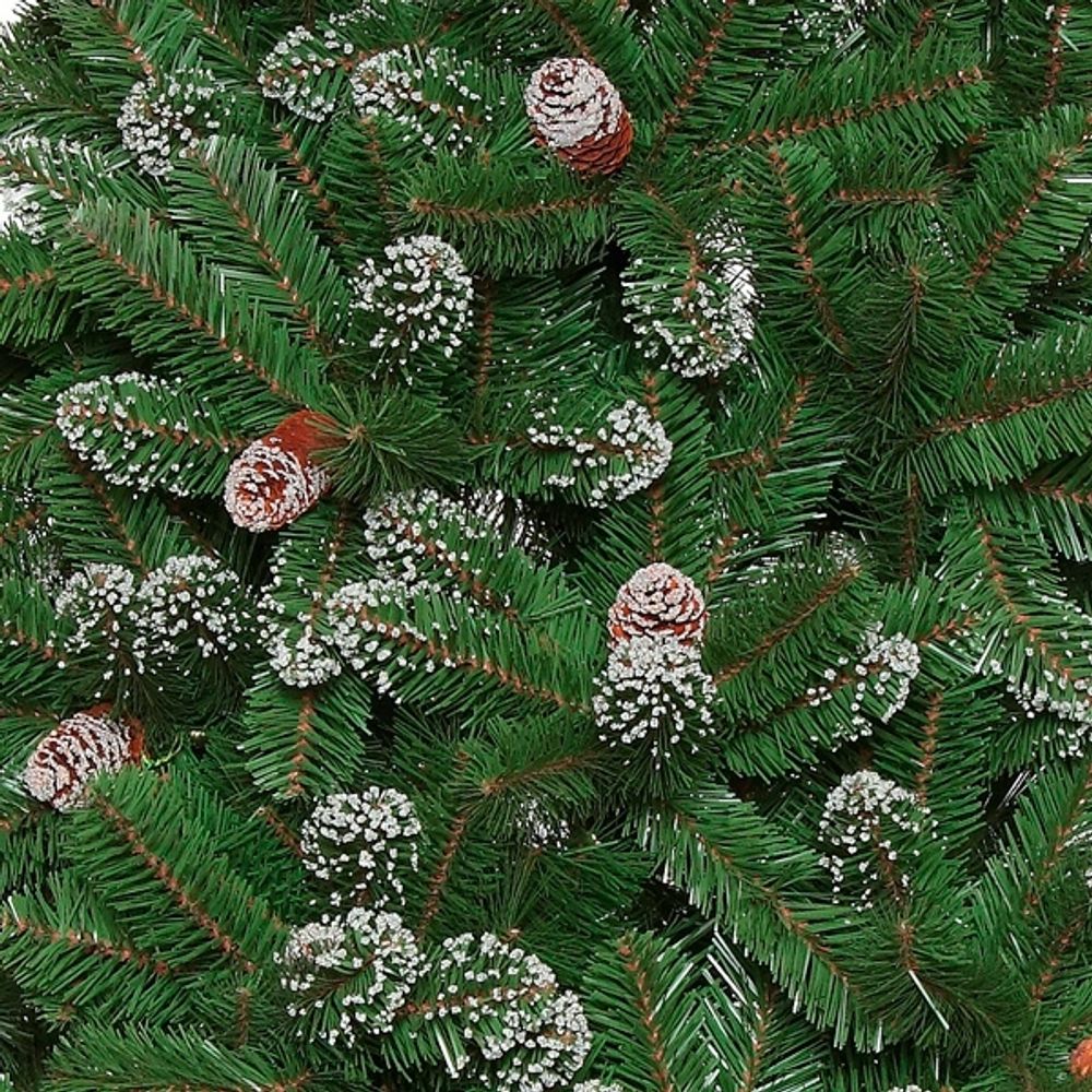 GAEM Елка искусственная "Маркиза", L132 W132 H213 см, 1160 веток