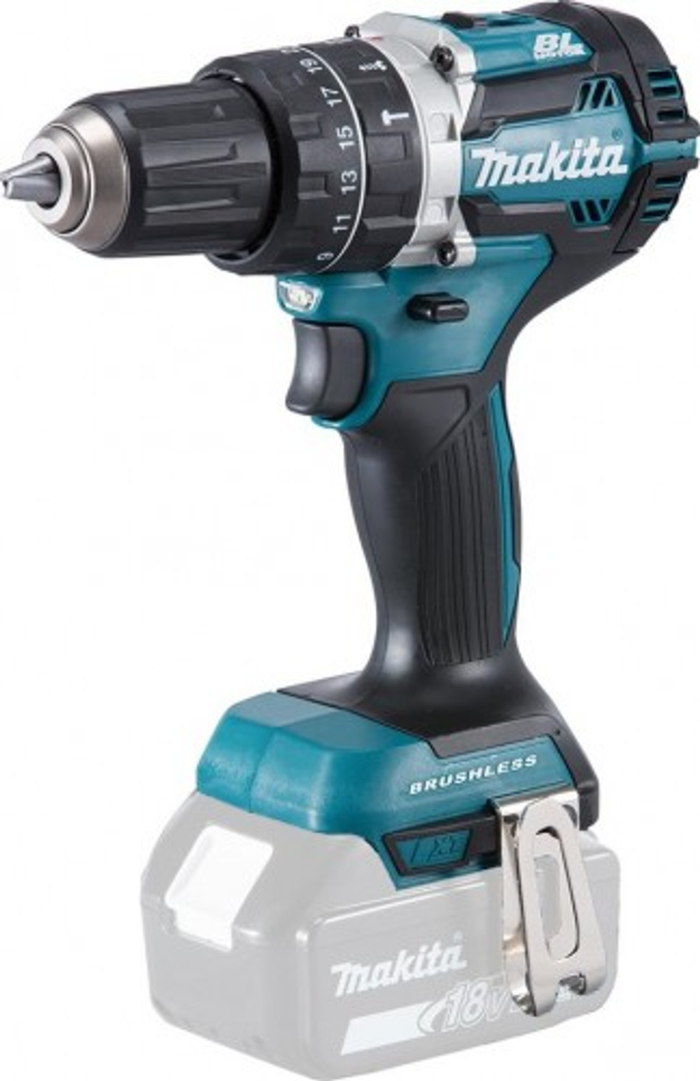 Аккумуляторная дрель-шуруповерт MAKITA DHP 484 Z ударная без АКБ и З/У DHP484Z