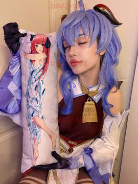 Мини дакимакура Нино Накано из Пять невест арт. M0837, 60х20 см