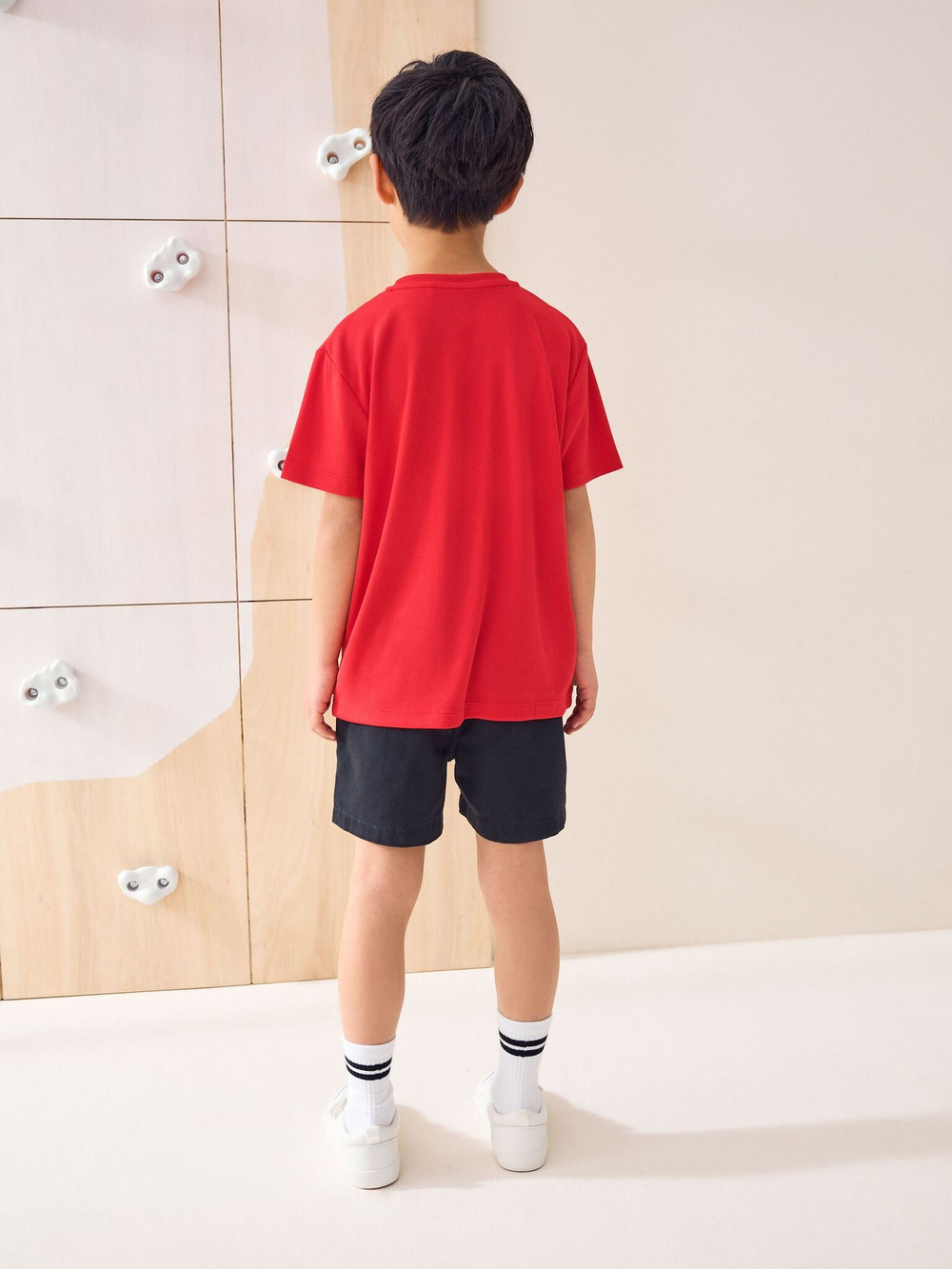 Футболка спортивная для мальчика Next D33-002, Красный