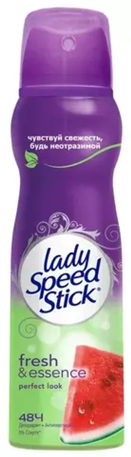 Lady Speed Stick Дезодорант-антиперспирант Fresh&Essence Perfect Look арбуз, спрей, 150 мл