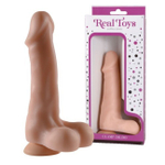 Реалистичный фаллоимитатор на присоске № 5 (телесный) (Цвет: телесный)