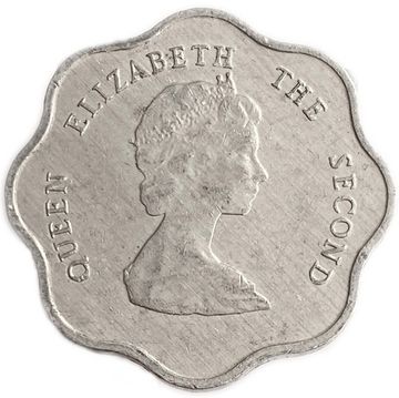 5 центов 1981-2000 Восточные Карибы