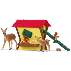 Schleich Farm World - Кормление лесных животных 42658 / артикул   42658  / GTIN 4059433709420