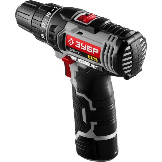 Аккумуляторный шуруповерт "ЗУБР" ДШЛ-121