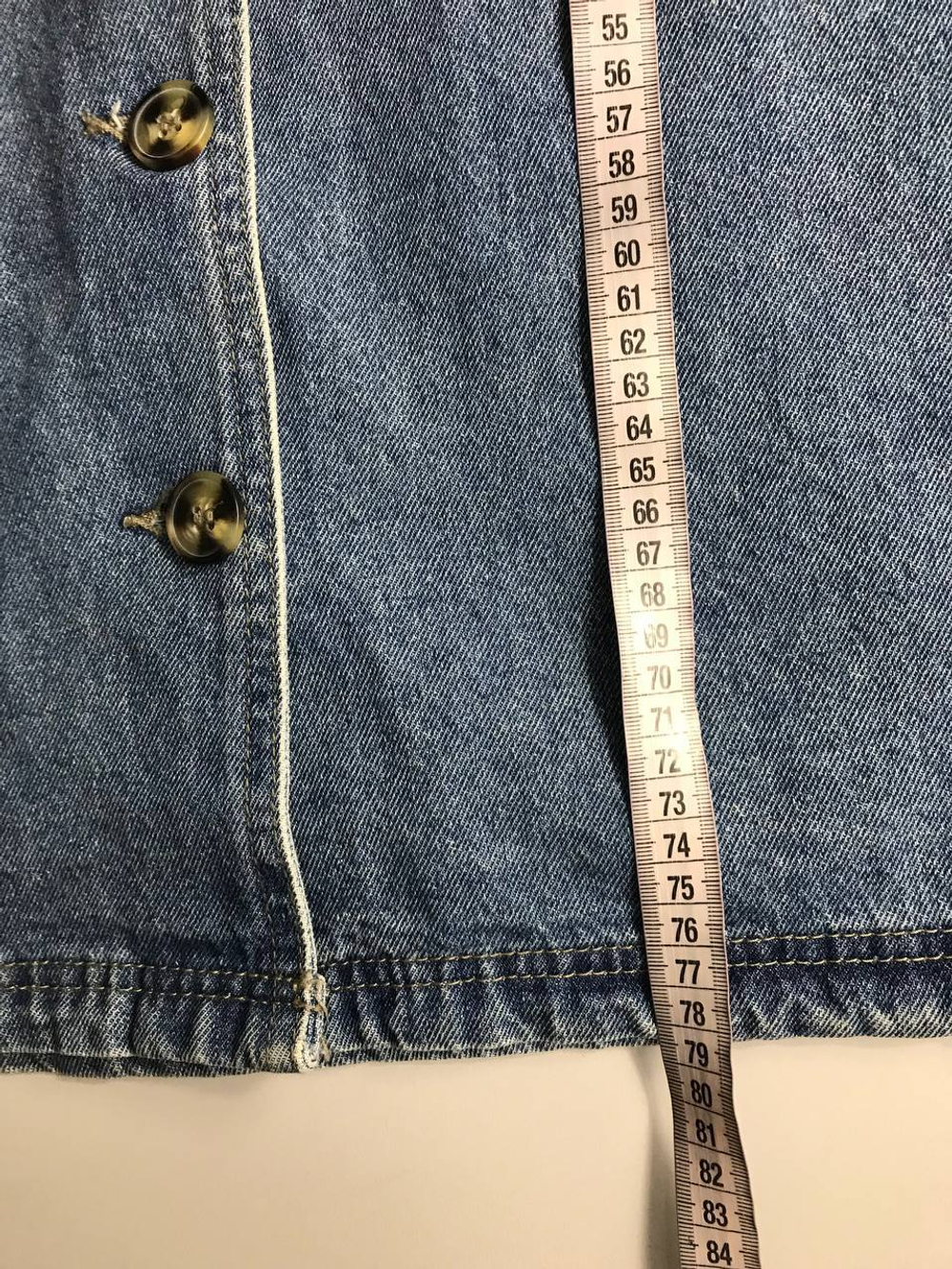 Сарафан Твое джинсовый, маркировка S, визуально 44 размер