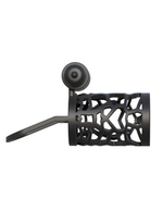 Эрекционное кольцо-насадка с клиторальным вибро-стимулятором Thick Dick Silicone Vibrating Cage (Цвет: черный)