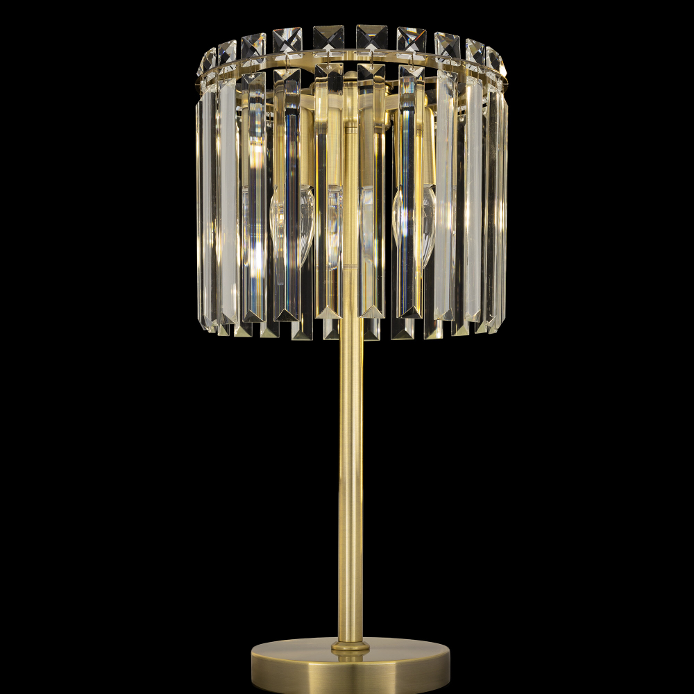 Citilux Джейн CL306833 Хрустальная настольная лампа Бронза