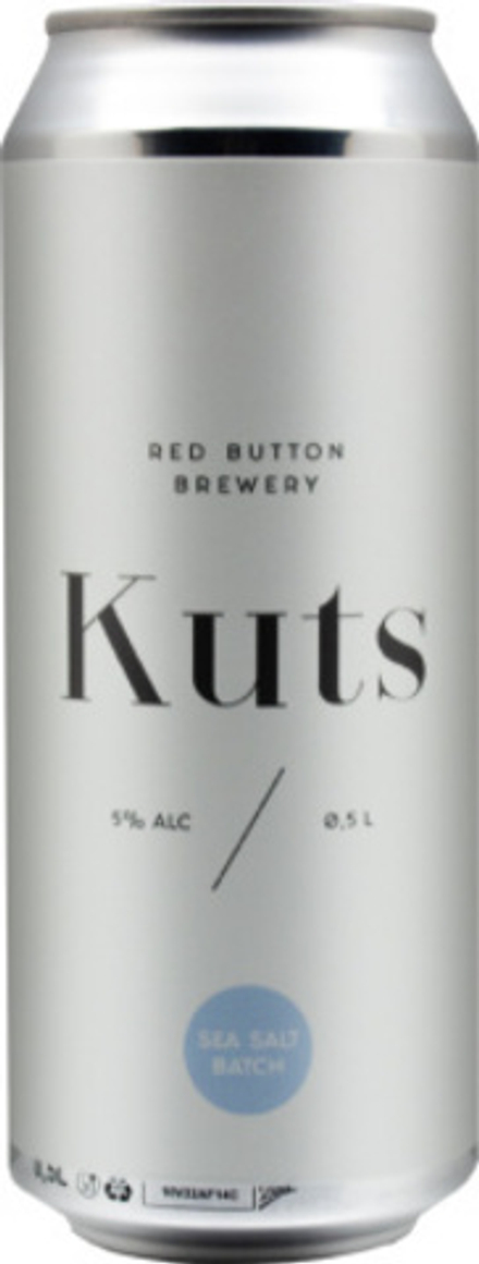 Пиво Рэд Баттон Катс Си Солт Батч / Red Button Kuts Sea Salt Batch 0.5 - банка