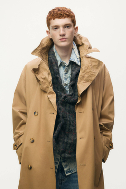 H&M - Glenn Martens Тренч, бежевый