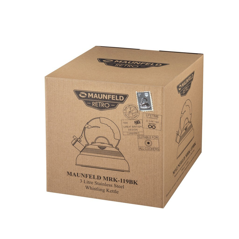Чайник со свистком MAUNFELD MRK-119BK фото 8