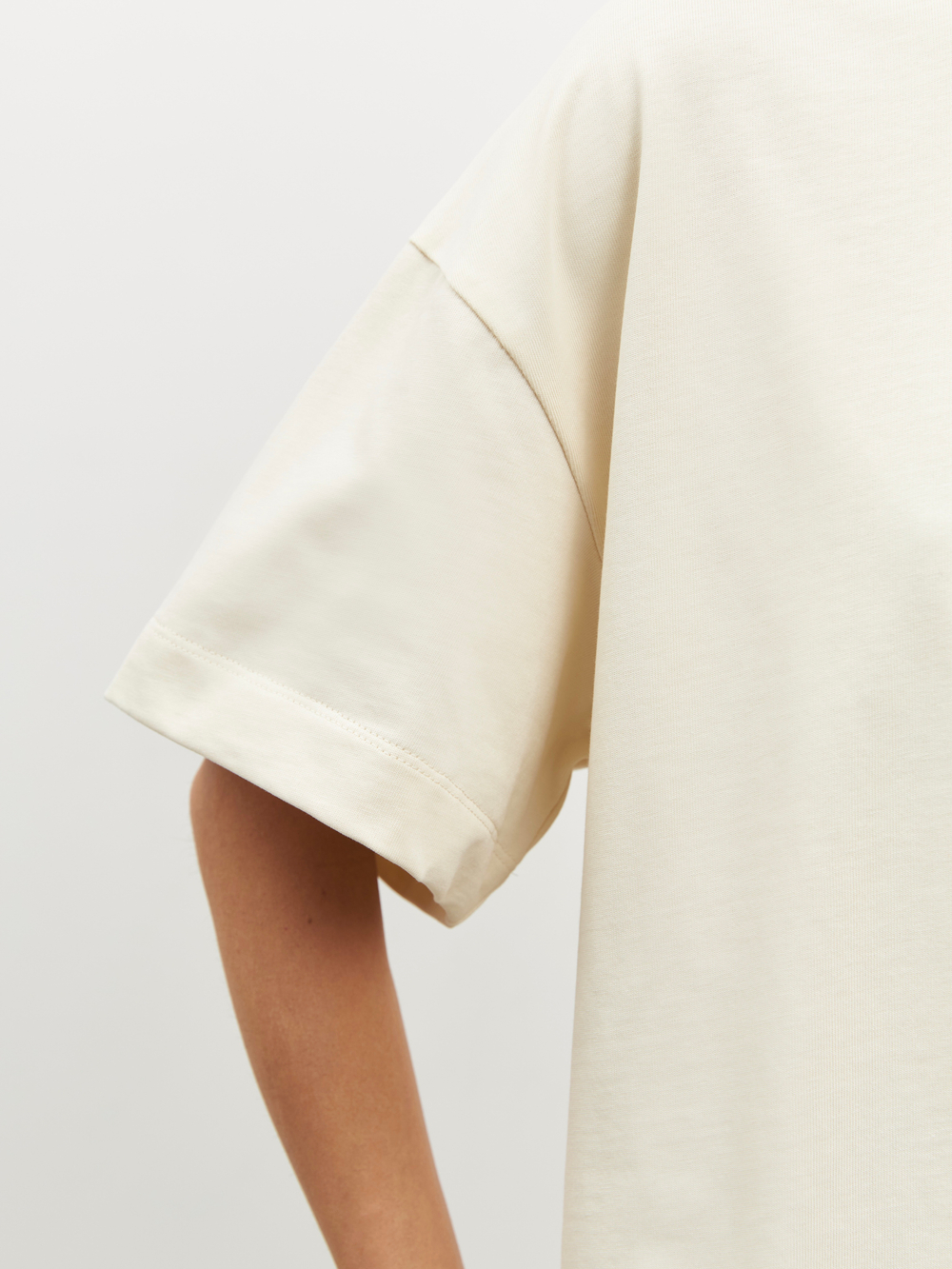 Футболка оверсайз из 100% хлопка