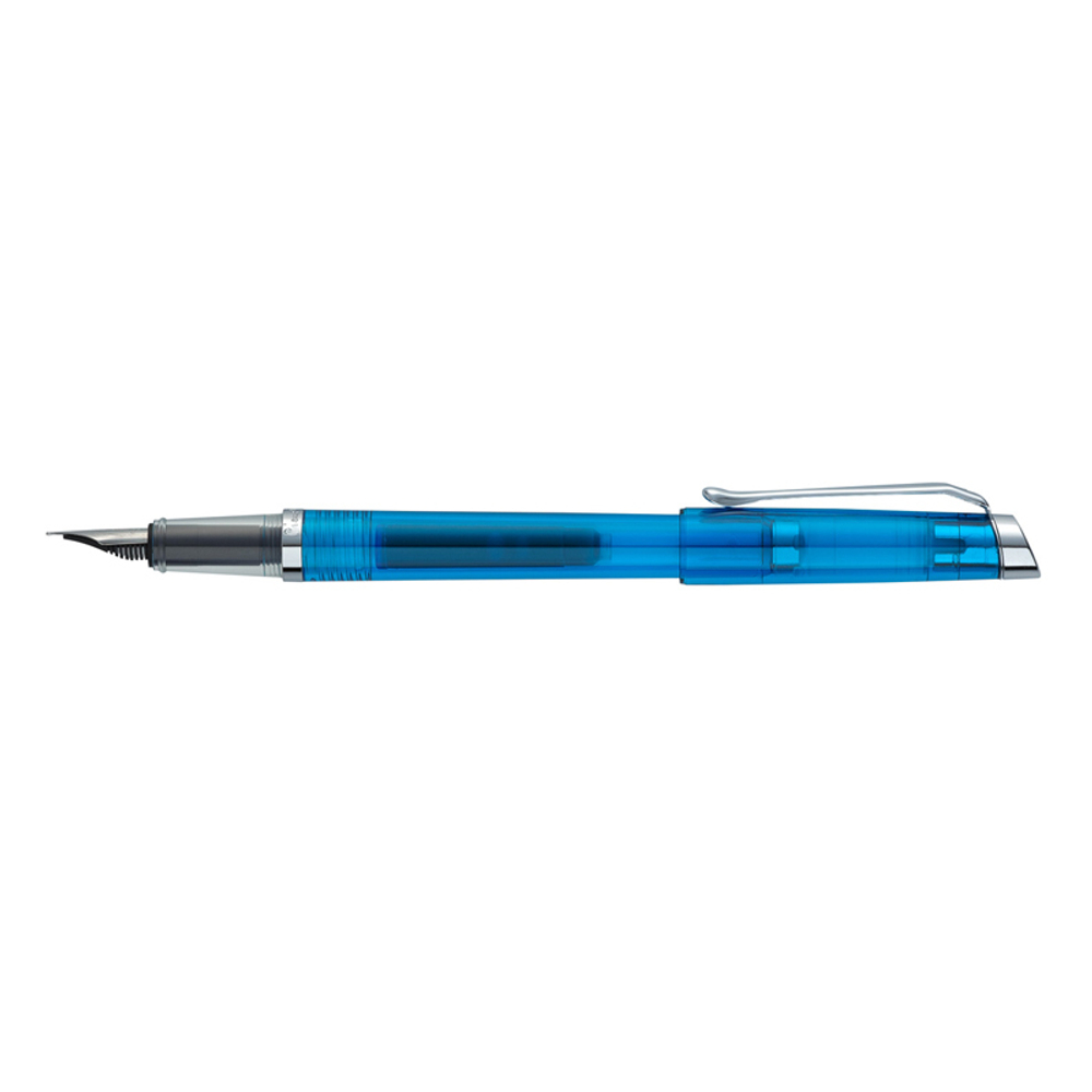 Подарочная синяя перьевая ручка с колпачком Pierre Cardin I-SHARE PC4216FP в подарочной коробке