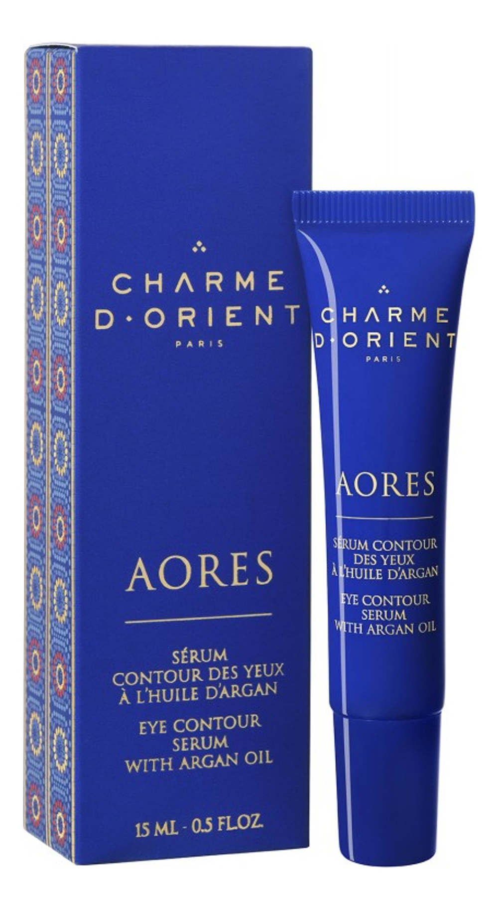 CHARME D'ORIENT Сыворотка для ухода за кожей вокруг глаз, линии «AORES» AORES Eye Contour Serum With Argan Oil (Шарм ди Ориент) 15 мл