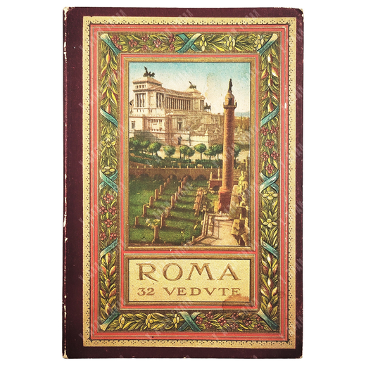 Рим. 32 фотографии видов города. Альбом. / Roma. 32 vedute. — Милан: Edizioni A. Scrocchi, 1920–1930