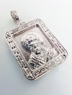 Подвеска Эстерелла, серебро, 925 проба, родированная, славянский оберег/Ф