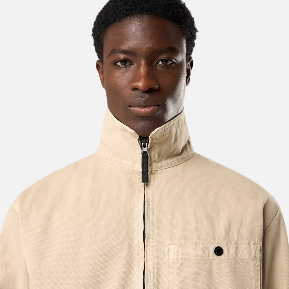 Куртка-рубашка Organic Panama Cotton Old Effect Zip-Up