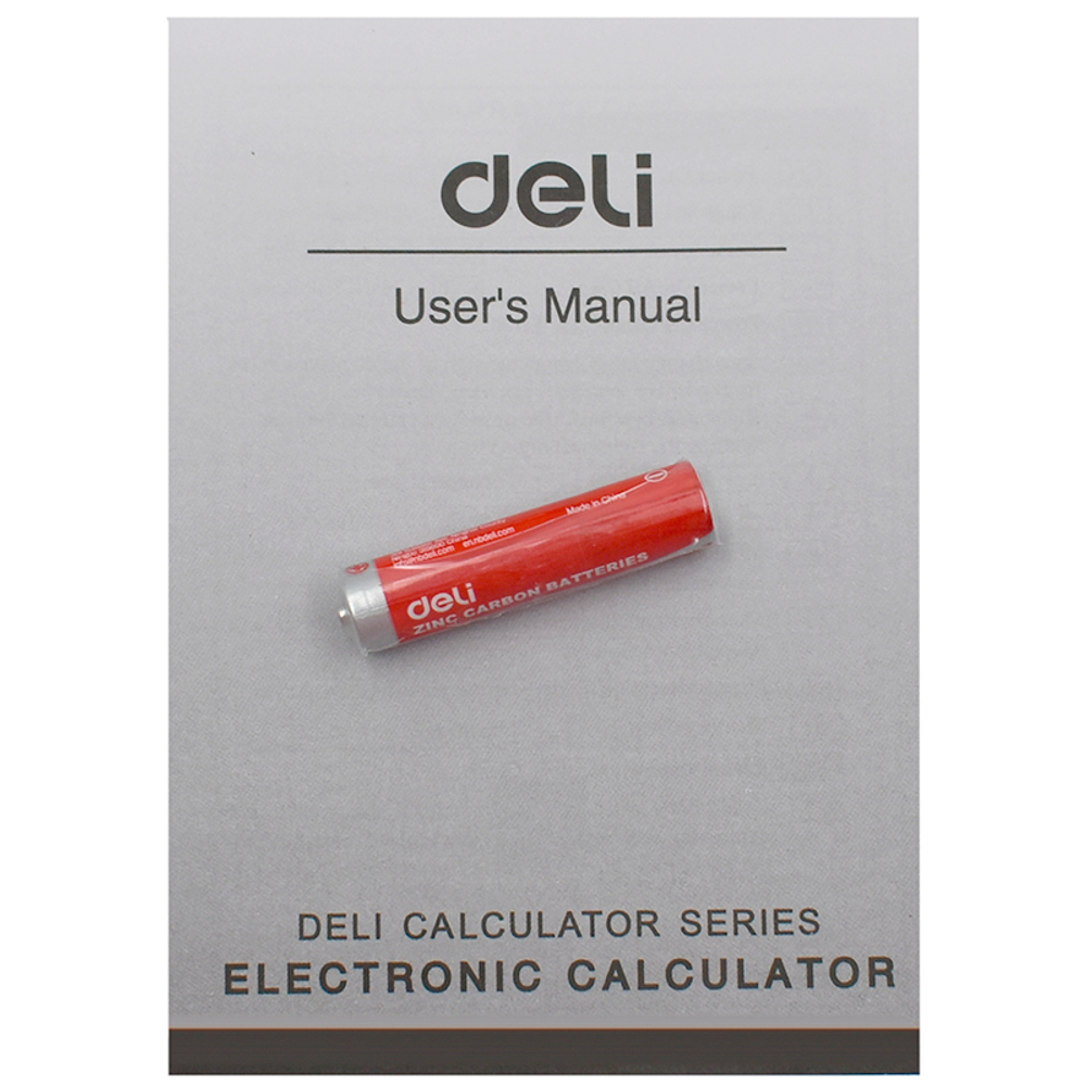 Калькулятор настольный DELI "М36" 12 разрядный, 130х133х27 мм, розовый