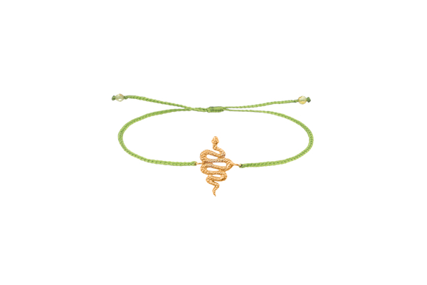 Браслет-нить "Кундалини мини" позолота