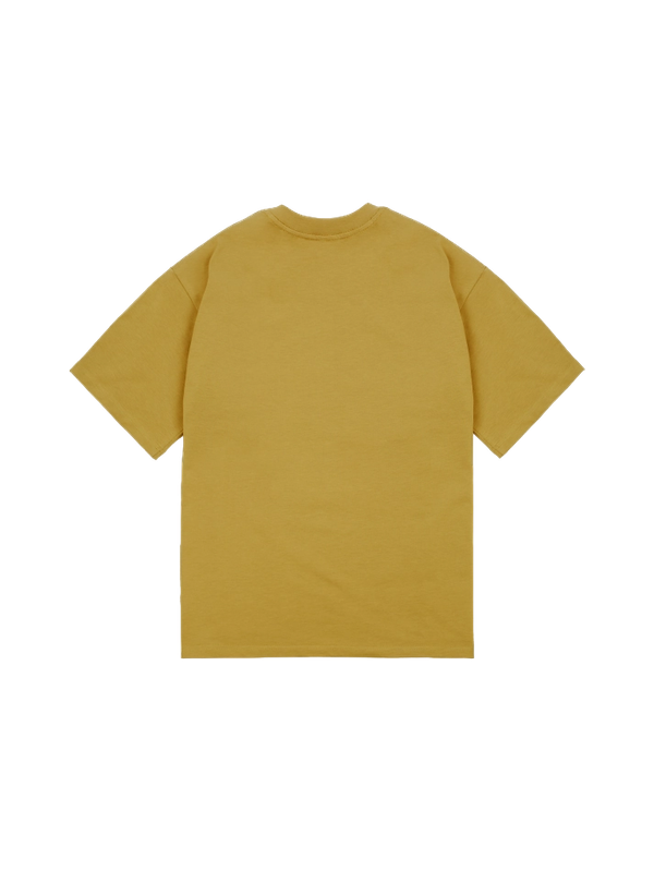Футболка оверсайз (горчичный) 230 г