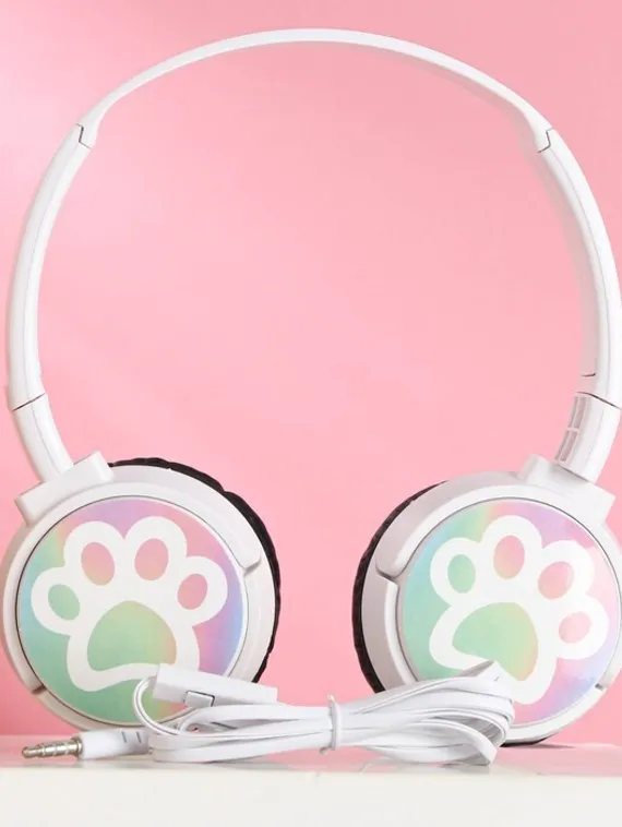 Наушники накладные «Happy year», с микрофоном