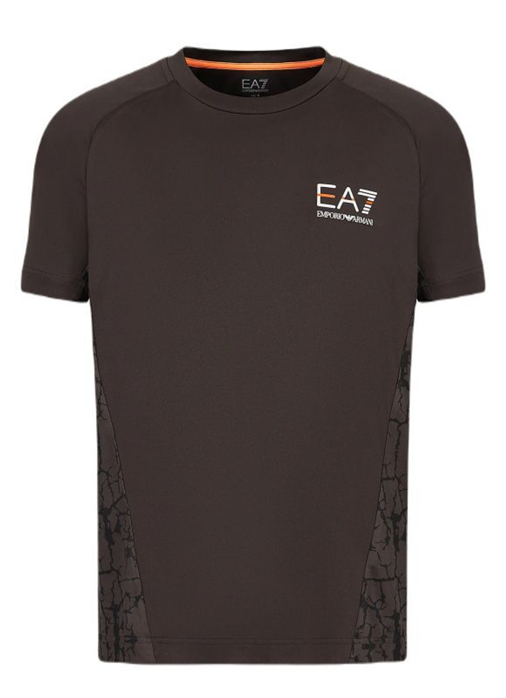 Мужская теннисная футболка EA7 Man Jersey T-Shirt - raven