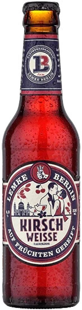 Пиво Лемке Берлин Кирш Вайссе / Lemke Berlin Kirsch Weisse 0.33 - стекло