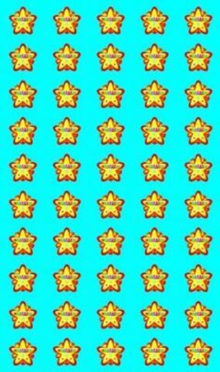 Наклейки-оценки 9*16см "Звездочки"