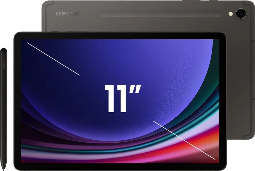 11" Планшет Samsung Galaxy Tab S9 SM-X710 8/128 GB 8 Gen 2 Wi-Fi, 2560 x 1600, 120Гц, Android 13, со стилусом, графит [sm-x710nzaacau]