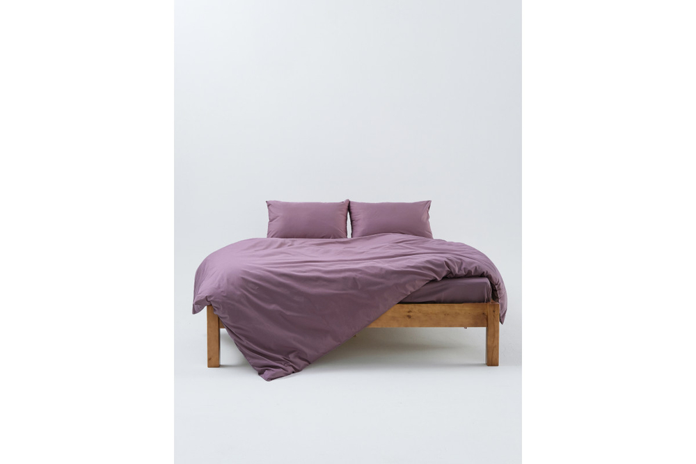 Постельное белье GoodNight Сатин Делюкс дуэт (с нав. 50х70) пыльная роза