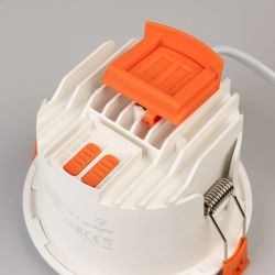 Светильник MS-ALORA-BUILT-R106-9W Day4000-MIX (WH, 60 deg, TRIAC) (Arlight, IP54 Пластик, 3 года) 048081