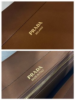 Prada Enchaine Medium Leather Bag 32 cm