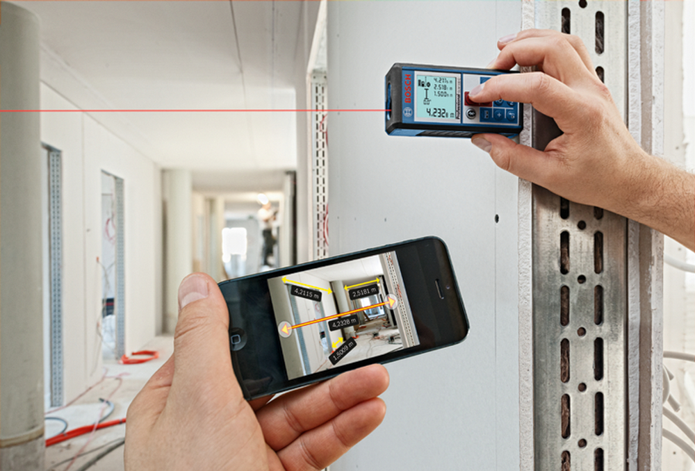 Лазерный дальномер-уклономер BOSCH GLM 100 C 0601072700