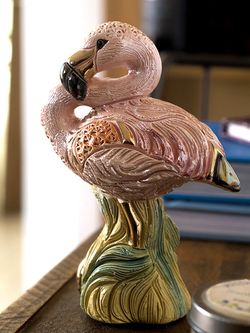 De Rosa Rinconada Статуэтка керамическая Фламинго