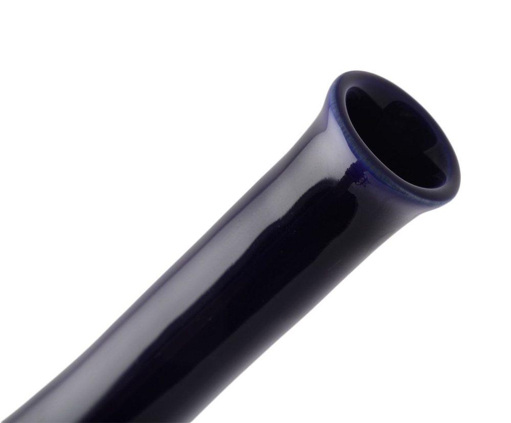 Элитная ваза декоративная керамическая высокая Navy blue от S. Bernardo из Португалии