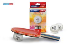 Мячи Start line Standart 2* New (6 шт, бел.)