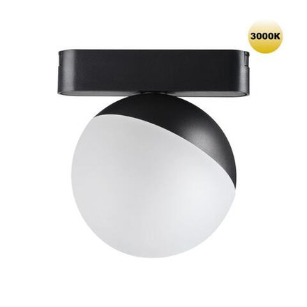 359262 SHINO NT23 189 черный Трековый светильник для низковольтного шинопровода IP20 LED 10W 48V 800Лм 3000К SMAL