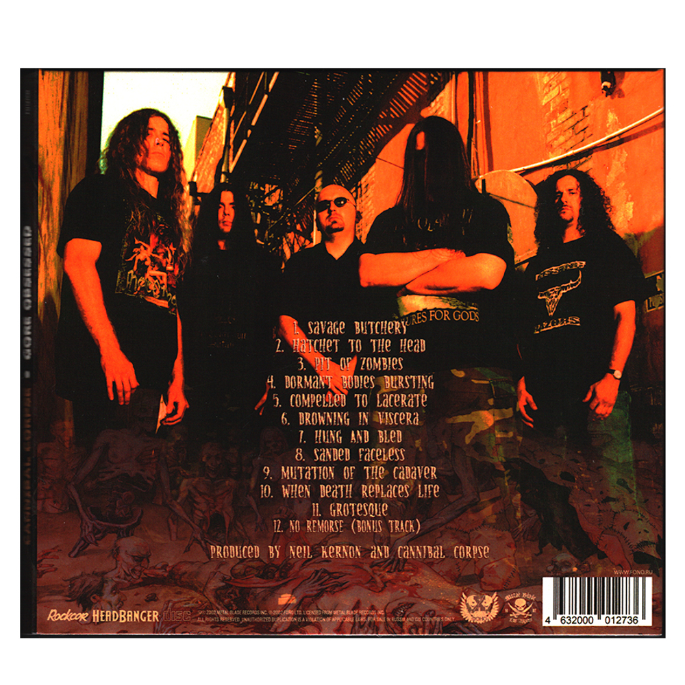 Cannibal Corpse / Gore Obsessed (Digipak)(RU)(CD)
