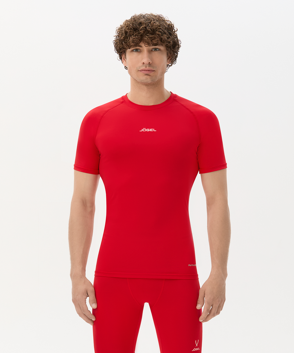Футболка компрессионная с коротким рукавом Camp PerFormDRY Top SS, красный