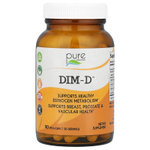 Pure Essence, DIM-D™, 90 растительных капсул